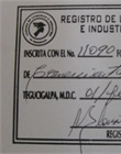 Número de registro en CCIT